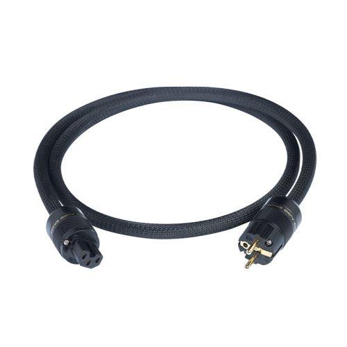 Захранващ кабел Norstone Arran Power Norstone Arran Power – висок клас OFC захранващ кабел с 24K позлатени конектори, двойно екраниране и премиум черна найлонова оплетка