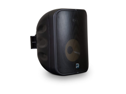Bluesound Professional BSP1000 Стрйминг Тонколона за външен монтаж Bluesound Professional BSP1000 – монтаж със стойка, 90° наклон и 170° ротация