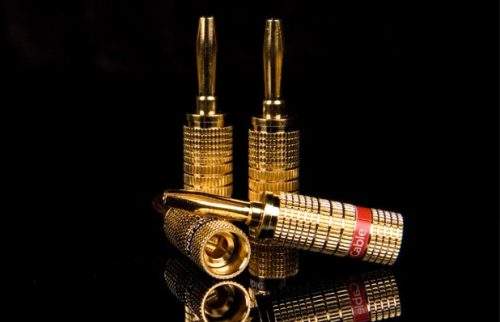 Конектори банани Norstone Banana Plugs Gold комплект 4 бр. Norstone Banana Plugs Gold,Конектори банани Norstone Banana Plugs Gold ,Конектори банани,Norstone Banana,Plugs Gold