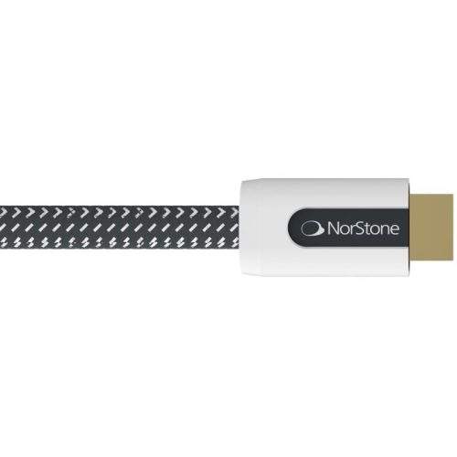 HDMI Кабел Norstone Jura HDMI 2.1 Norstone Jura HDMI – премиум HDMI кабел с 24K позлатени конектори, OFC+сребро проводници и текстилна оплетка за 4K HDR системи