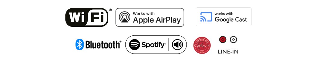 Тонколона за вграждане Lithe Audio Wi-Fi Ceiling Speaker (Single) - V2 Lithe Audio Wi-Fi Ceiling Speaker (Single) – V2 AirPlay 2 и Chromecast модел