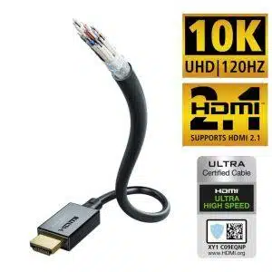 HDMI Кабел Inakustik Star Ultra High Speed HDMI 2.1 AudioArte Inakustik Star Ultra High Speed HDMI 2.1 Cable, HDMI, кабел, Аудио Арте,Inakustik Star Ultra High Speed HDMI,DTS Master, DTS:X, Dolby TrueHD, and Dolby Atmos,10K,8K,4K
