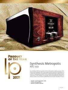 Лампов усилвател Syntesis Metropolis NYC 100i Syntesis Metropolis NYC 100i