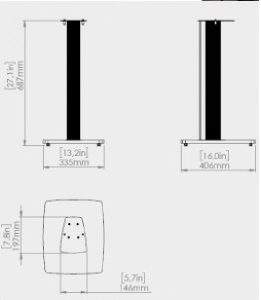 Стойки за тонколони Sonus Faber Sonetto G2 Stand Стойки за тонколони Sonus Faber Sonetto G2 Stand
