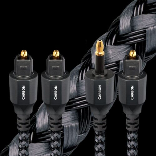 Оптичен кабел AudioQuest Carbon Optical AudioQuest Carbon Optical оптичен кабел с 19 синтетични влакна и прецизно полирани краища