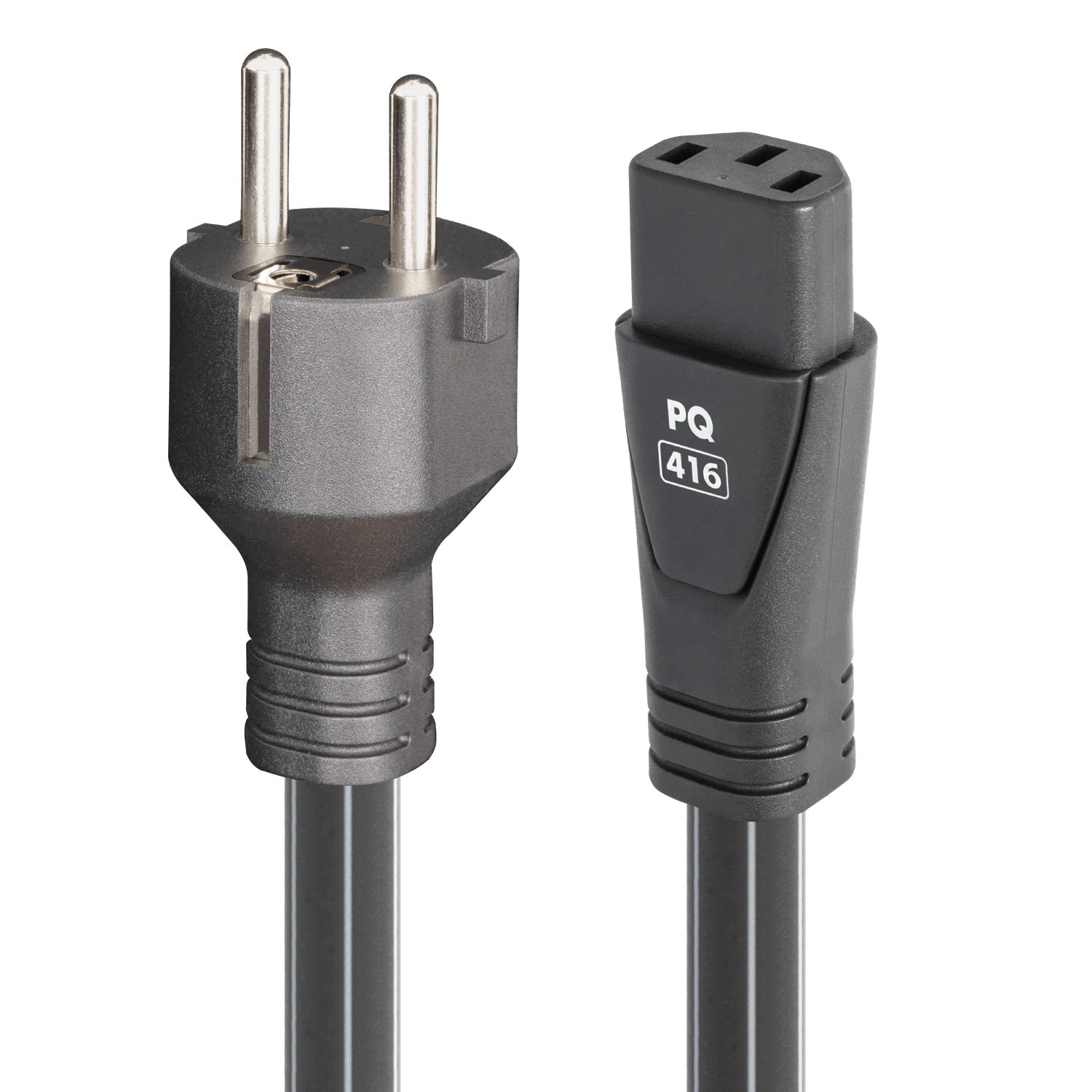 Филтър на захранването AudioQuest PowerQuest 303 AudioQuest PowerQuest 303 EU Schuko – фронтален изглед на мрежовия кондиционер с 7 изхода