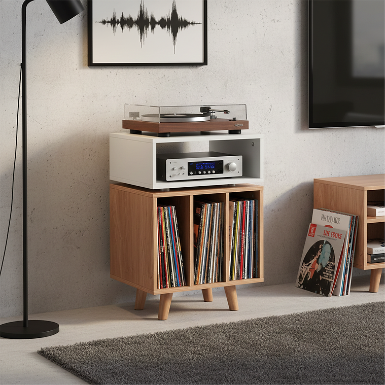 Hi-Fi маса NorStone STOCKHOLM 700 NorStone STOCKHOLM 700, NorStone, мебели, Hi-Fi мебел,STOCKHOLM 700, мебели за грамофонни плочи, мебели за музикални ентусиасти, Аудио Арте