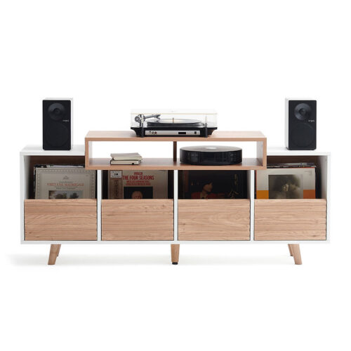 Hi-Fi маса NorStone OSLO 1600 NorStone Oslo 1600, NorStone, мебели, Hi-Fi мебели, мебели за грамофонни плочи, мебели за музикални ентусиасти, Аудио Арте
