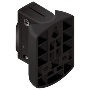 Bluesound WM100 – стенна стойка за PULSE FLEX/2i с наклон 15° и завъртане 40°, черна или бяла, компактна и дискретна