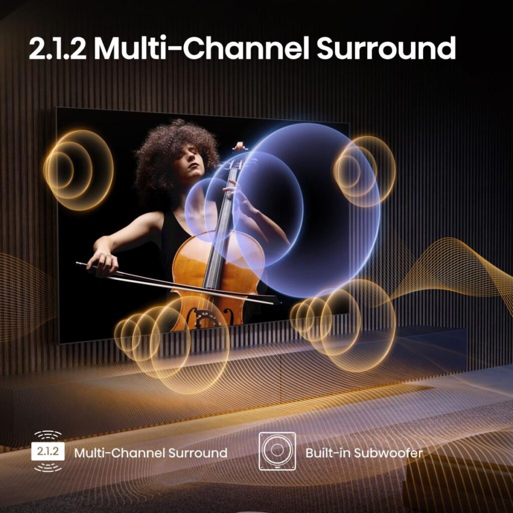 Телевизор Hisense 85 '' U7Q PRO Hisense 85 '' U7Q PRO телевизор с Dolby Vision и Dolby Atmos