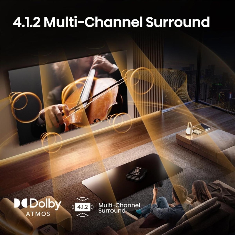 Телевизор Hisense 85U8Q Hisense 85U8Q Dolby Atmos 4.1.2 аудио система