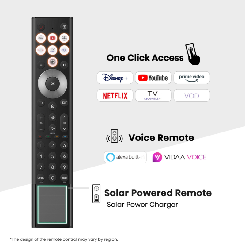 Телевизор Hisense 116UXQ Hisense 116UXQ огромен 116-инчов телевизор с RGB Mini-LED технология