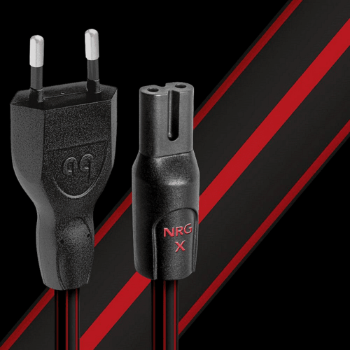 Захранващ кабел AudioQuest NRG-X2 AudioQuest NRG-X2 захранващ кабел с C7 конектор за Hi‑Fi и аудио системи