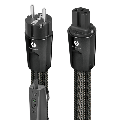 Захранващ кабел AudioQuest Tunder HC AudioQuest Tunder HC високотоков захранващ кабел с ZERO‑Tech и 72V DBS