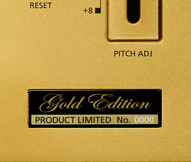 Technics SL-1200M7GL Gold 55th Anniversary AudioArte Technics SL-1200M7GL Gold 55th Anniversary DJ грамофон