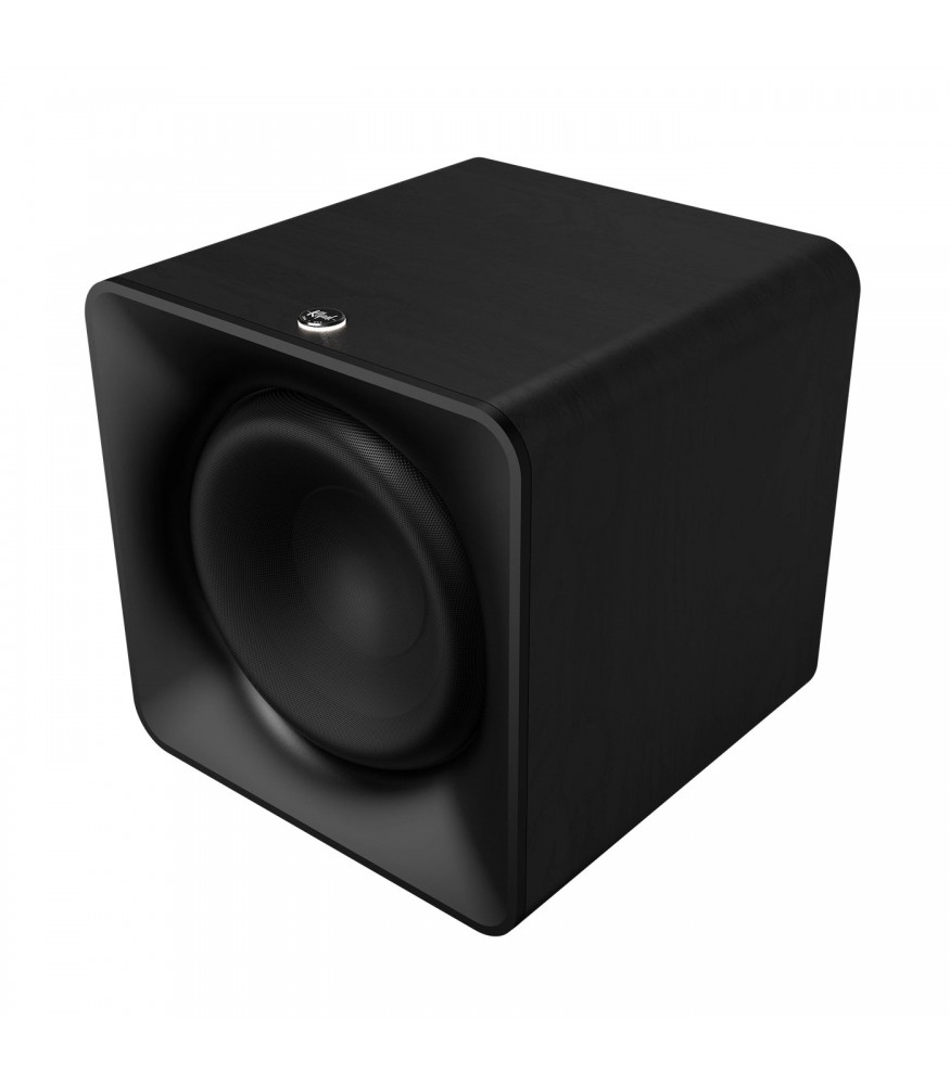 Klipsch Flexus SUB 200 – 12″ активен безжичен субуфер AudioArte Klipsch Flexus SUB 200 – страничен изглед на затворения MDF корпус