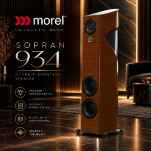 Morel Sopran 934 – трилентова подовостояща тонколона AudioArte Morel Sopran 934 Wenge Elegance – подовостояща Hi-Fi тонколона