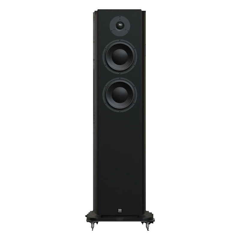 Morel AVYRA 633 – High-End 2,5-лентова подовостояща тонколона AudioArte Morel AVYRA 633 Black – подовостояща Hi-Fi тонколона, преден изглед