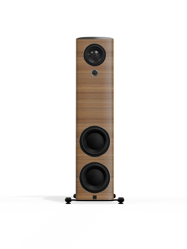 Morel Sopran 934 – трилентова подовостояща тонколона AudioArte Morel Sopran 934 Timeless Walnut с естествен дървесен фурнир