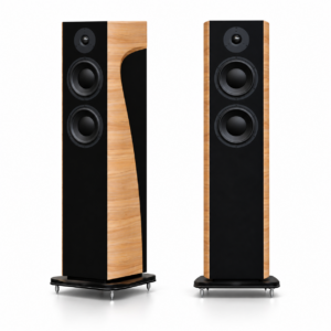 Morel AVYRA 633 Oak – чифт подовостоящи Hi-Fi тонколони в светъл дървесен финиш