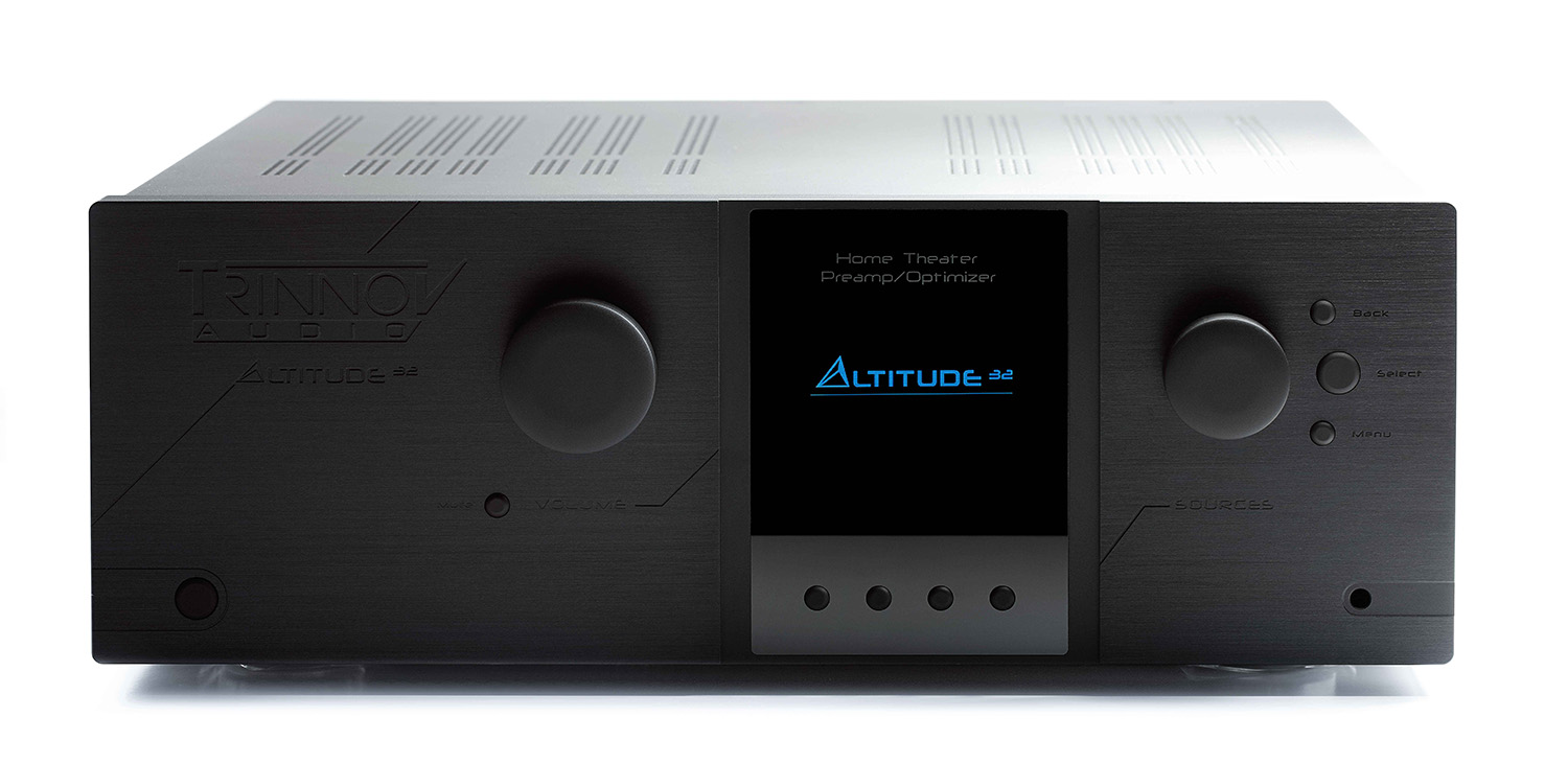 Trinnov Altitude32 – модулен AV процесор за домашно кино AudioArte Trinnov Altitude32 AV процесор – изглед отпред